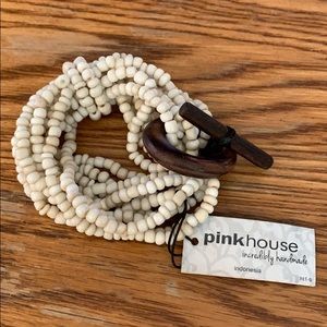 Pinkhouse homemade beaded bracelet